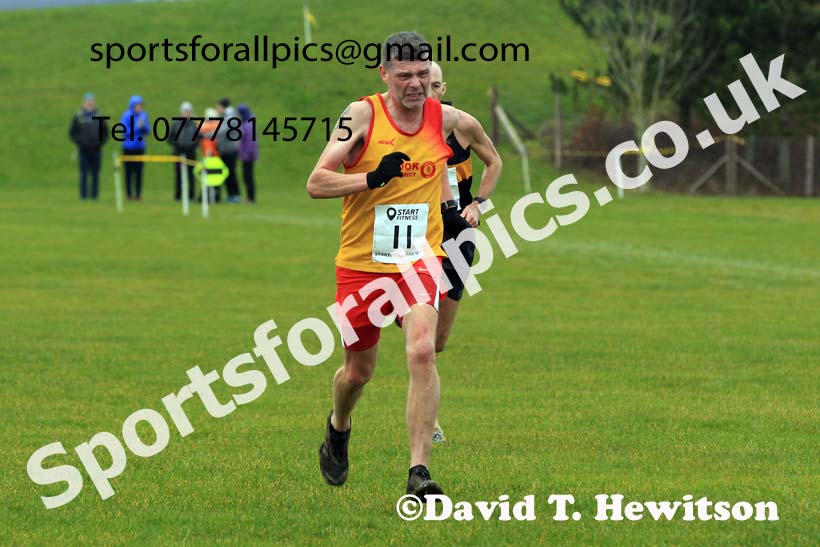 Mens 35 to 64 2023 NEMAA Cross Country, Croft Circuit, North Yorkshire. Photo: David T. Hewitson/Sports for All Pics